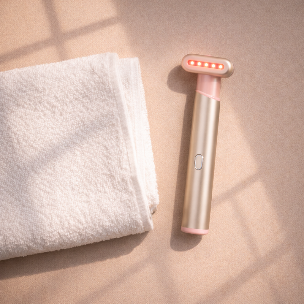 Beauty Eye Massager Device Anti Dark Circle Rechargeable EMS Vibrator Face Lifting Device Skin Care Skin Care 3-in-1 Function