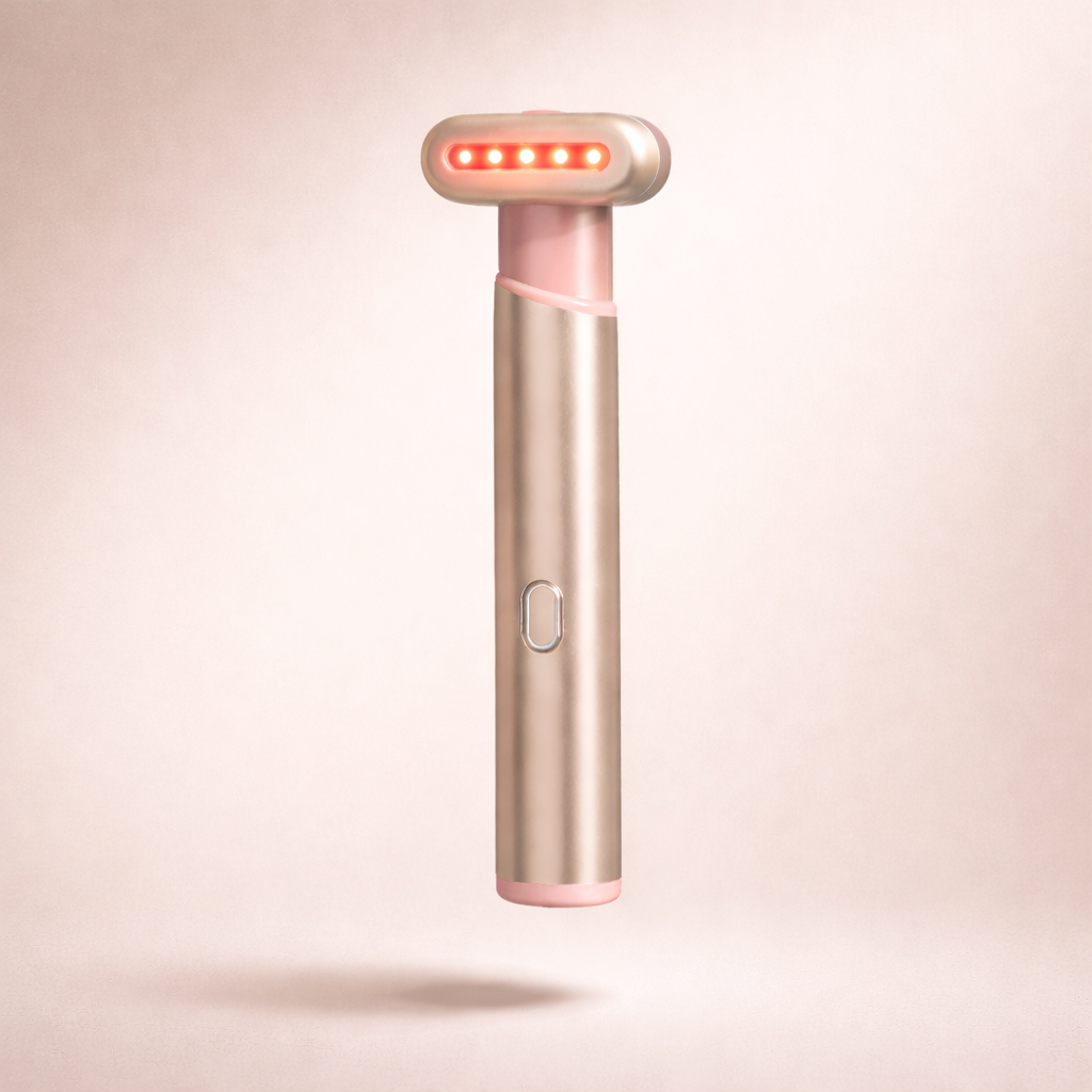 Beauty Eye Massager Device Anti Dark Circle Rechargeable EMS Vibrator Face Lifting Device Skin Care Skin Care 3-in-1 Function